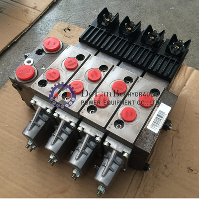 电比例控制多路阀,集成电脑板控制器操纵配套多路阀 电先导多路阀