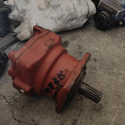 CAT卡特挖掘机旋挖钻机设备用动力回转驱动柱塞马达-4孔安装固定-单油路刹车控制